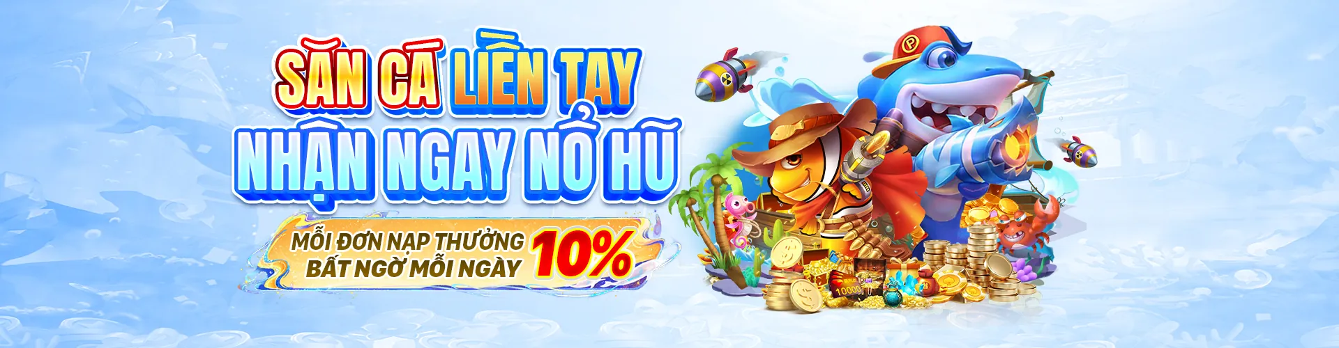Thế giới game bắn cá đỉnh cao tại Vuaclub Code