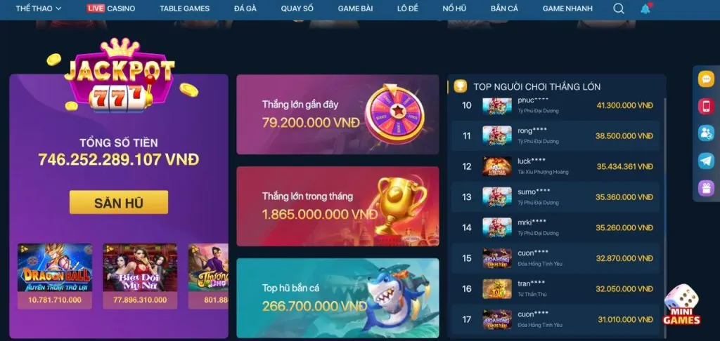 Kho game đa dạng vuaclub code